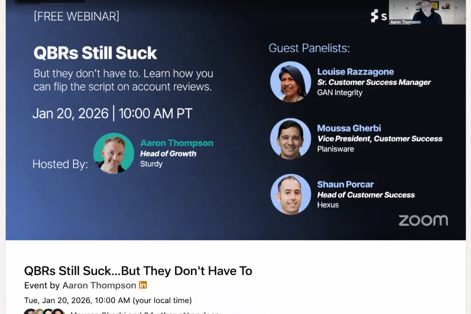 QBRs Still Suck…But They Don’t Have To (Webinar)